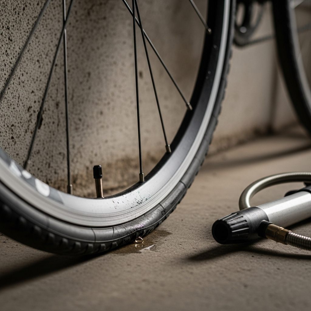 Why Your Bike Tires Keep Going Flat Overnight