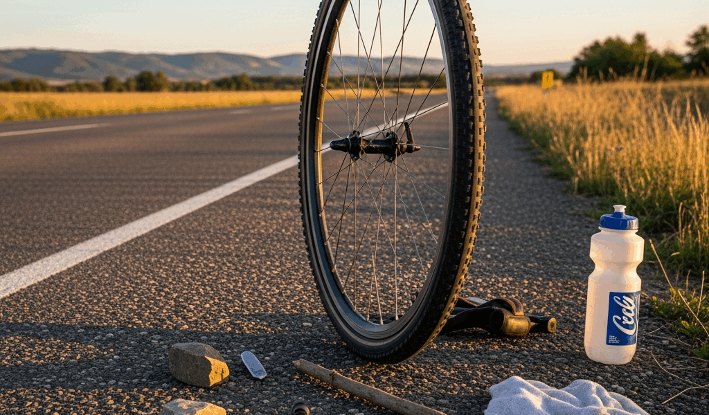 How to Fix a Flat Bike Tire Without Any Tools