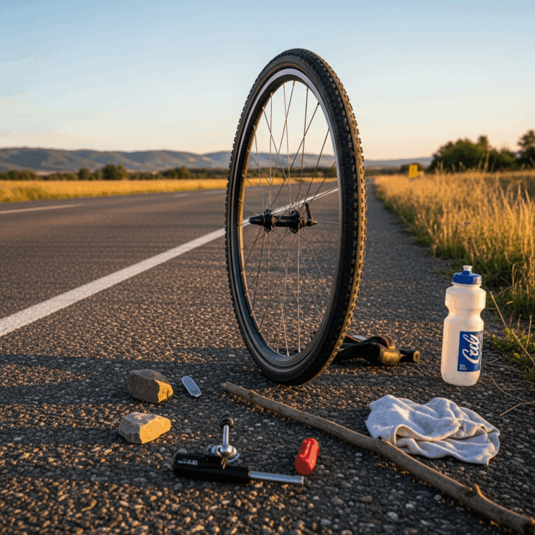 How to Fix a Flat Bike Tire Without Any Tools