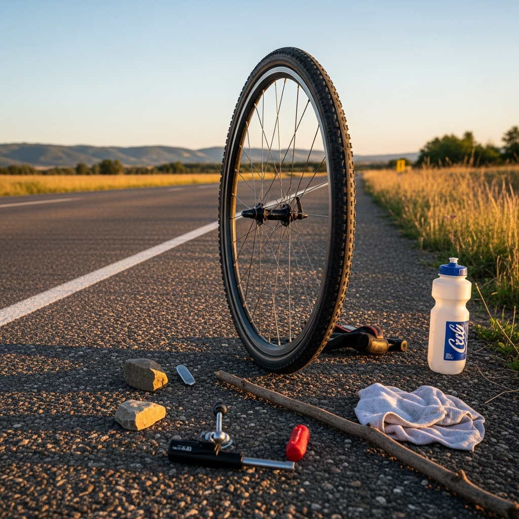 How to Fix a Flat Bike Tire Without Any Tools