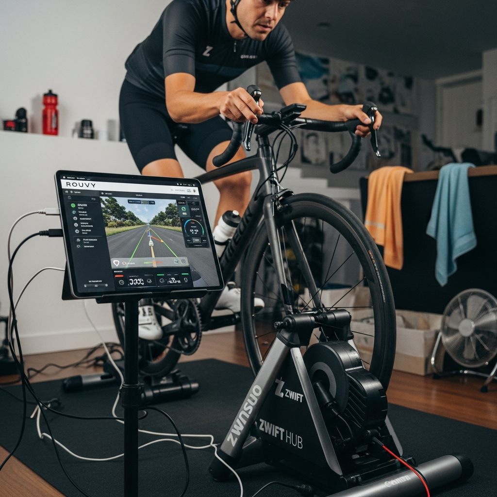 Zwift Hub with Rouvy — Does It Work and How to Set It Up